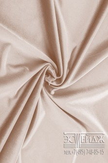 Ткань бархат Эстейдж жемчужно-бежевый