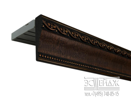 Багетный карниз ТОЛЕДО ПРИМО, венге