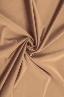 Ткань бархат Эстейдж коричнево-золотой