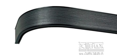 Карниз профильный КРАФТ Мореный дуб