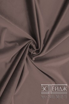 Ткань бархат Эстейдж коричнево-сиреневый