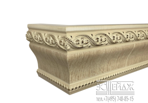 Багетный карниз ТОЛЕДО ПАТИО, выбеленный дуб