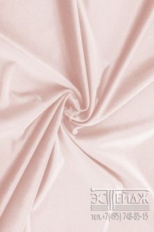 Ткань бархат Эстейдж розово-бежевый