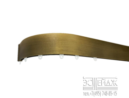 Карниз профильный КРАФТ-2 Антик матовый