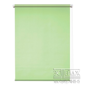 Рулонная штора "Плайн" 180х175см (цв.светло-зеленый)