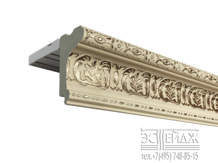 Багетный карниз ВАЛЕНСИЯ ПРИМО, слоновая кость