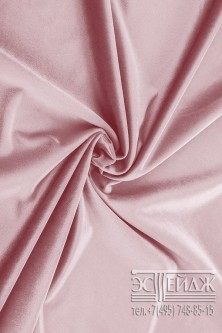 Ткань бархат Эстейдж розовый